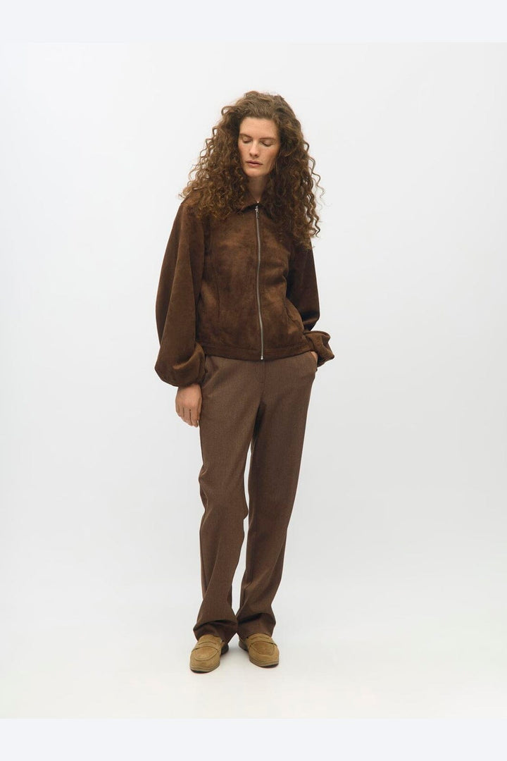 Object - Objdenna L/S Short Jacket - 5079270 Carafe