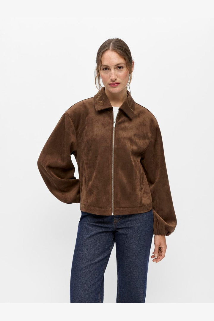 Object - Objdenna L/S Short Jacket - 5079270 Carafe