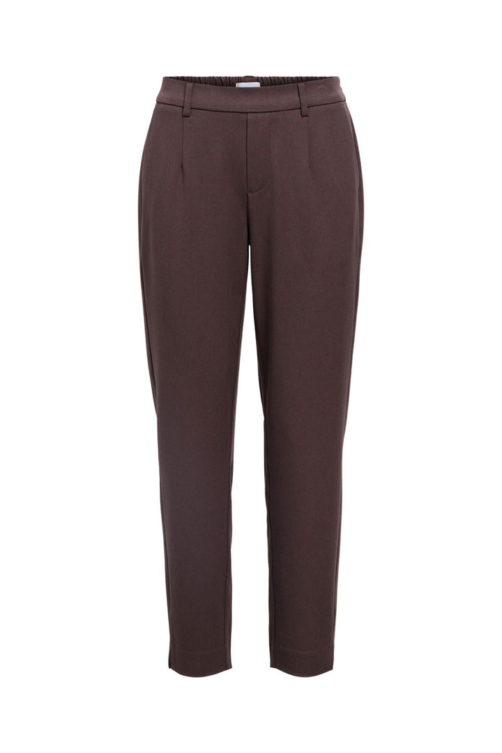 Object - Objlisa Slim Pant - 4856905 Seal Brown