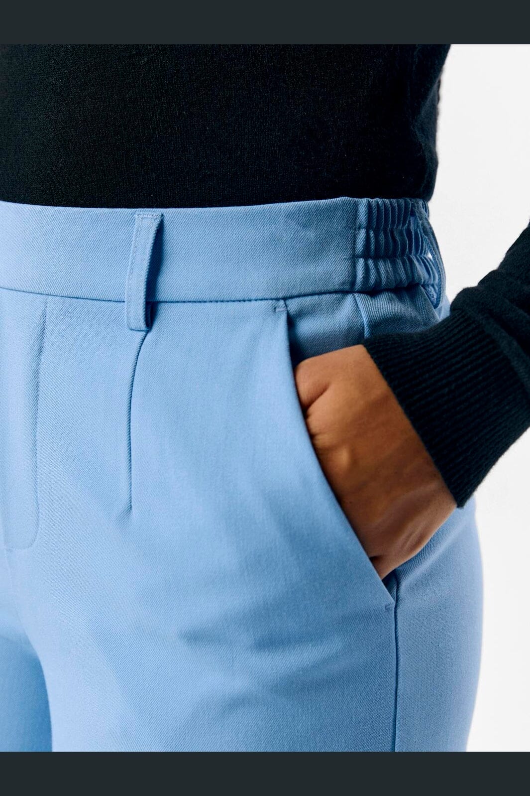 Object - Objlisa Wide Pant - 4656651 Cornflower Blue