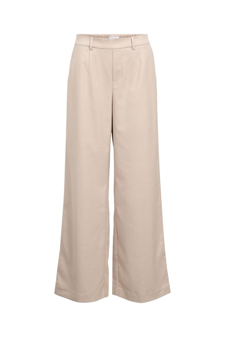 Object - Objlisa Wide Pant - 4925624 Sandshell Cloud Dancer
