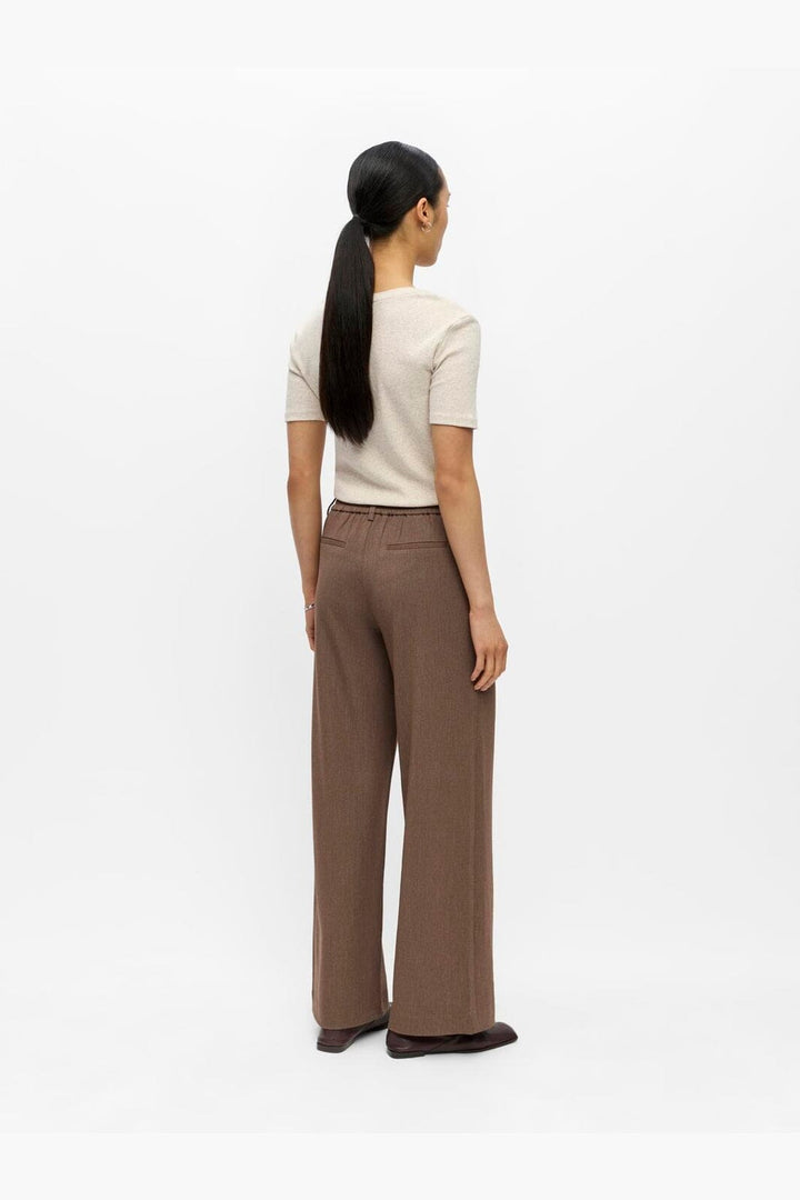 Object - Objlisa Wide Pant - 5049426 Carafe Melange