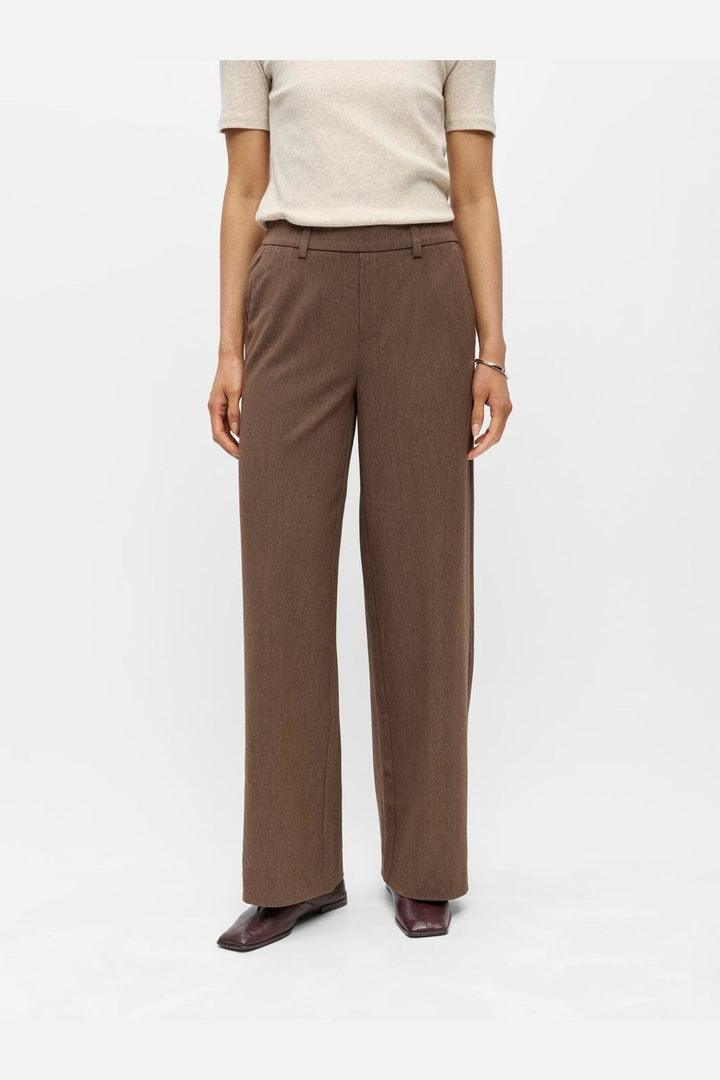 Object - Objlisa Wide Pant - 5049426 Carafe Melange