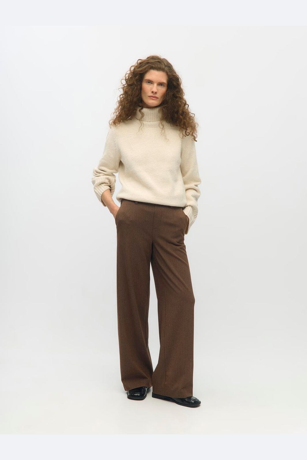 Object - Objlisa Wide Pant - 5049426 Carafe Melange