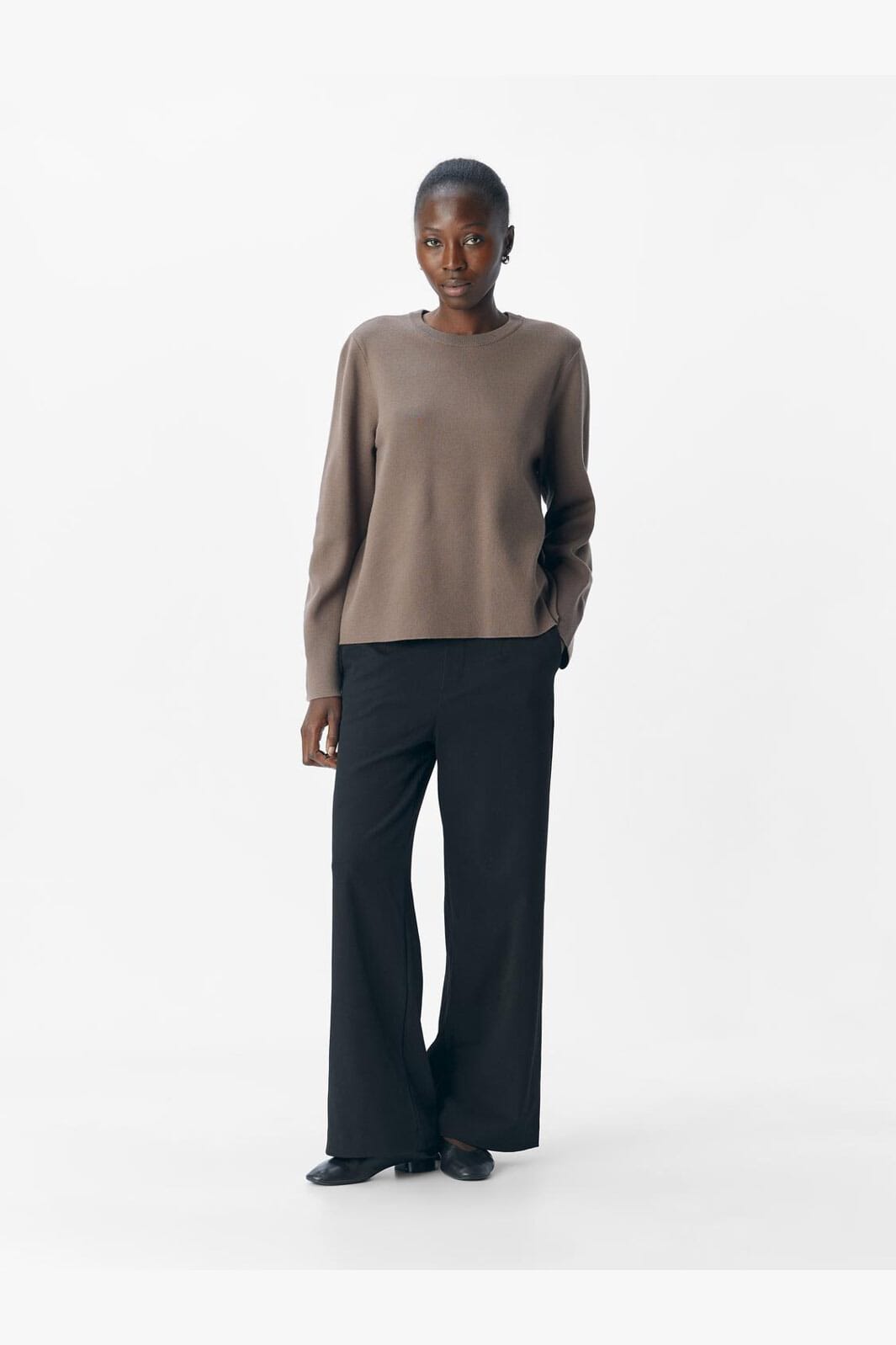Object - Objreynard O-Neck Pullover - 4649719 Morel