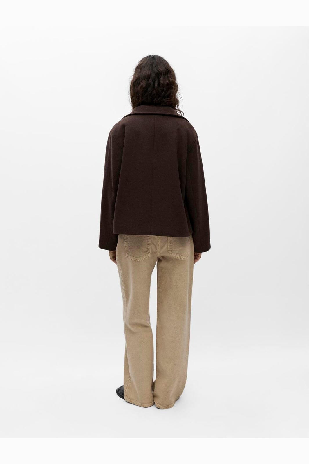 Object - Objriki Re Short Jacket - 5103986 Seal Brown
