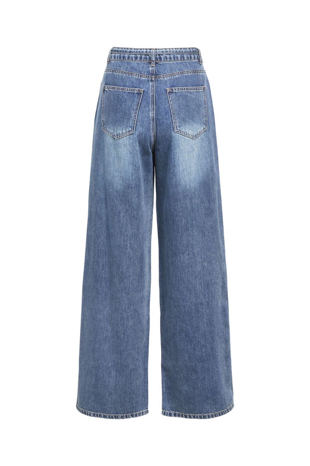 Object - Objrosie Wide Jeans - 4797865 Medium Blue Denim
