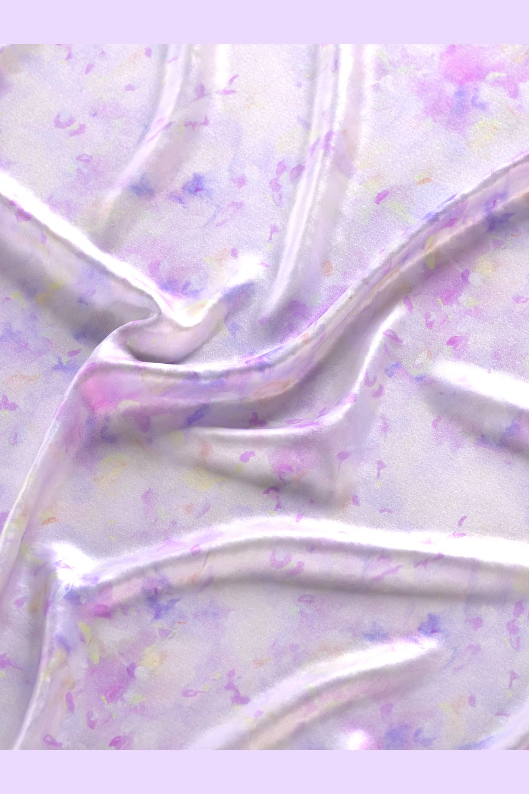 Object - Objsally Maxi Slip Dress - 5094704 Baby Lavender Blurry Flowers