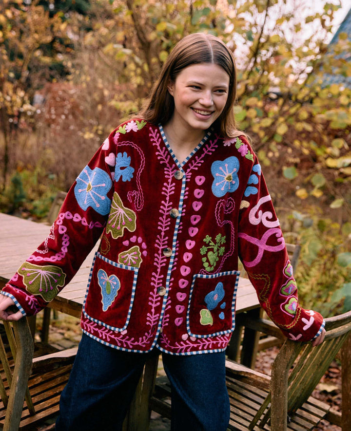 Sissel Edelbo - Maggie Jacket Se 2025 - Velvet Burgundy