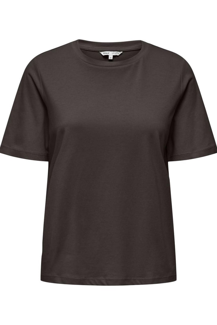 Only - Onl S/S Tee - 4889441 Chocolate Torte T-shirts 