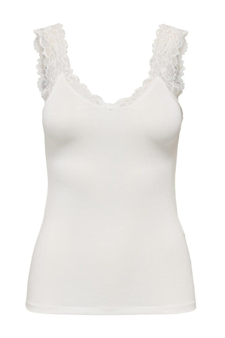 Only - Onl30 Free Life S/L Singlet Top - 4946311 Cloud Dancer