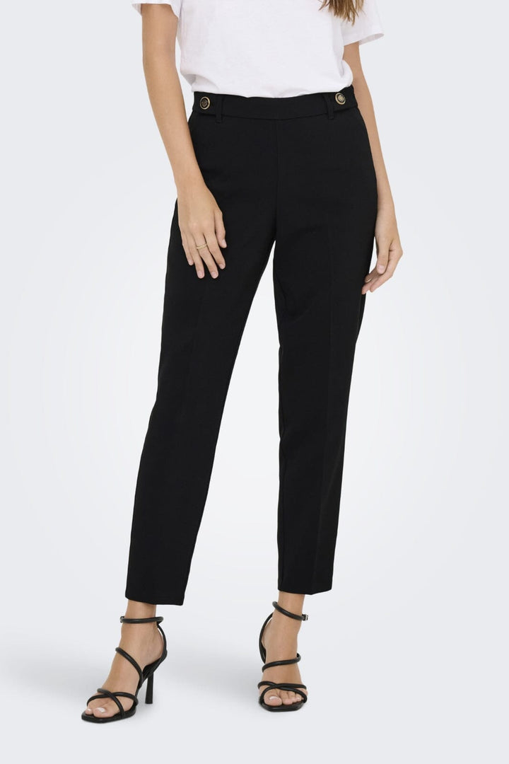Only - Onlastrid Life Cigarette Pant Tlr - 4829615 Black