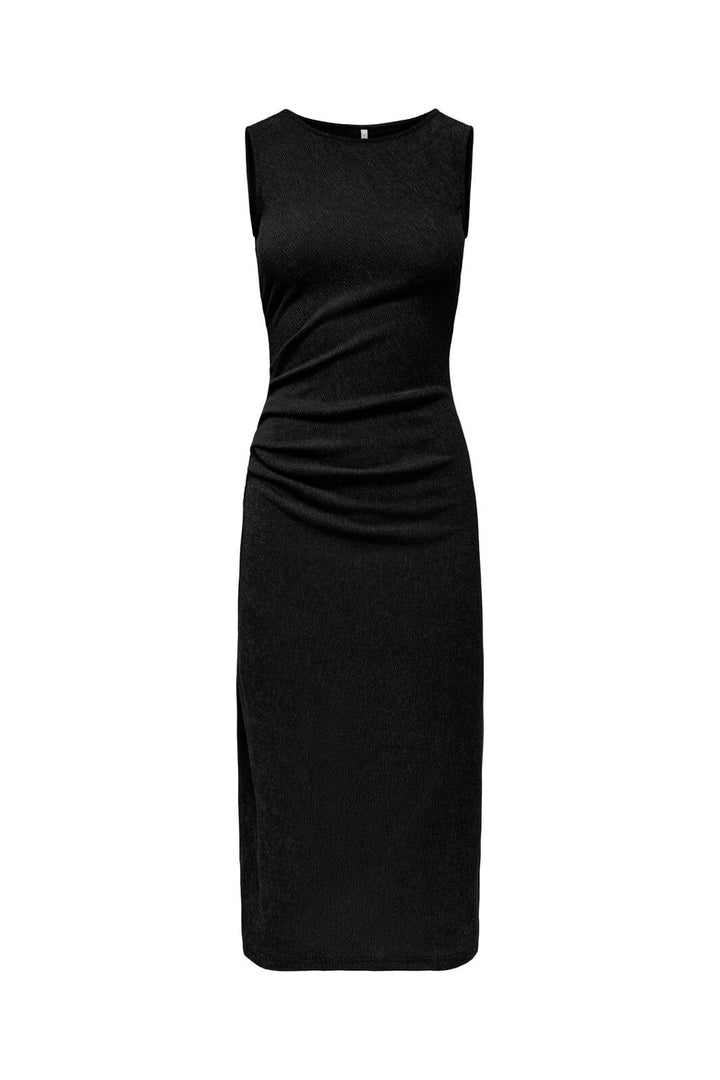 Only - Onlava S/L Long Dress - 5044960 Black