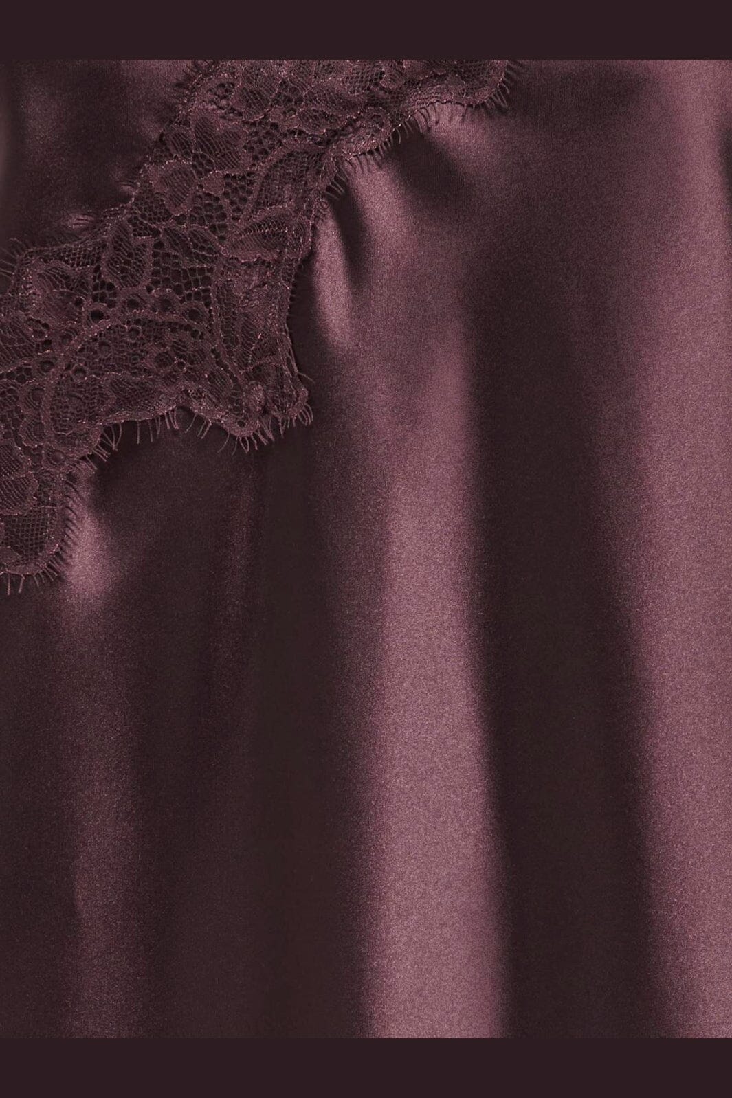 Only - Onlbella Slanted Satin Lace Dress - 5116469 Chocolate Torte Dtm Lace