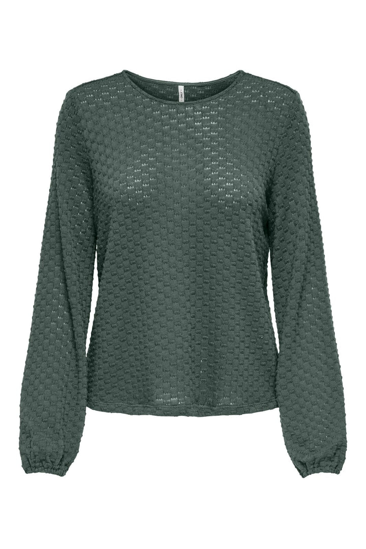 Only - Onlbelle Life L/S Top - 4891983 Balsam Green