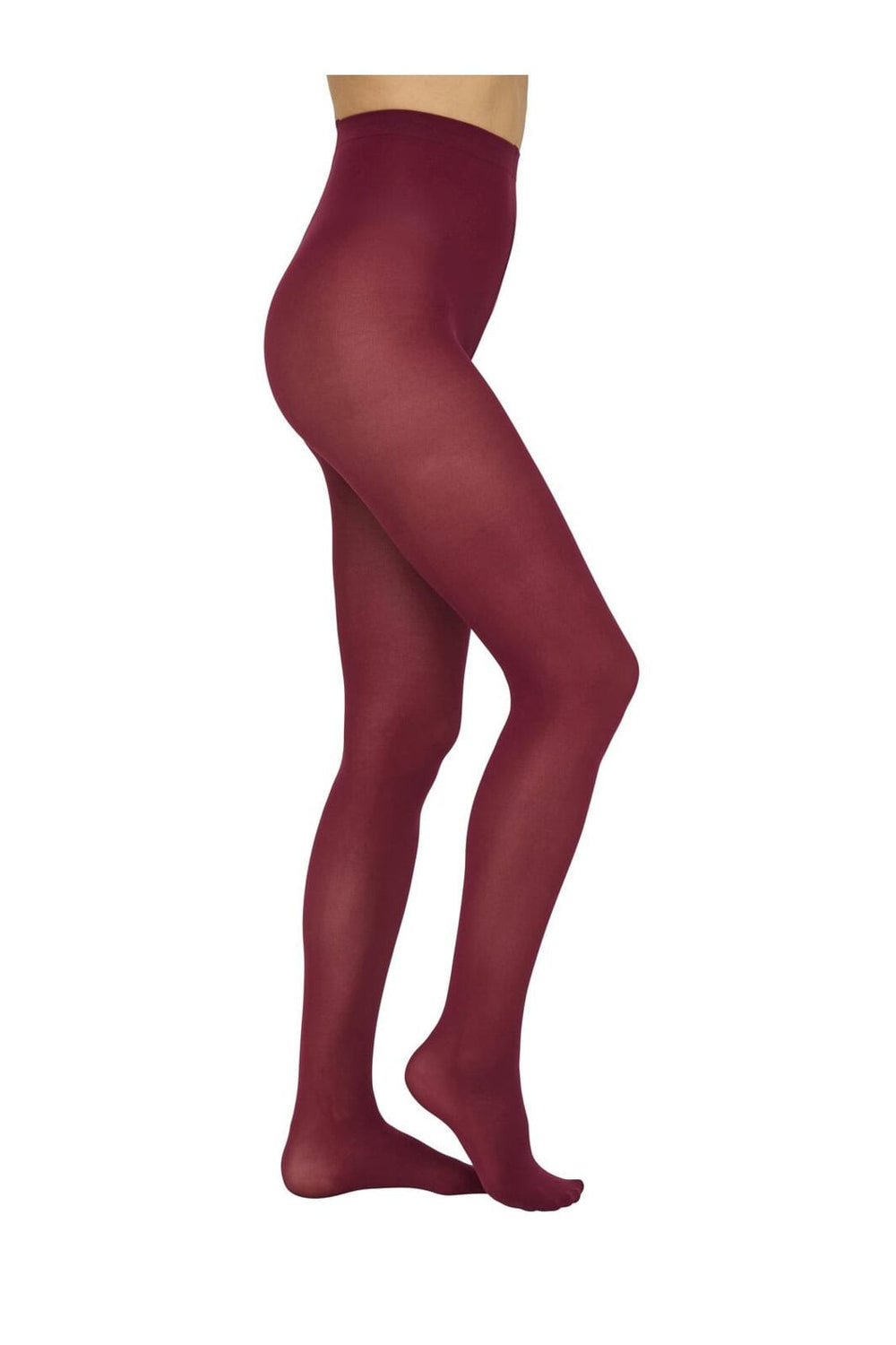 Only - Onlcarina 80 Den Tights Acc - 4970078 Burgundy