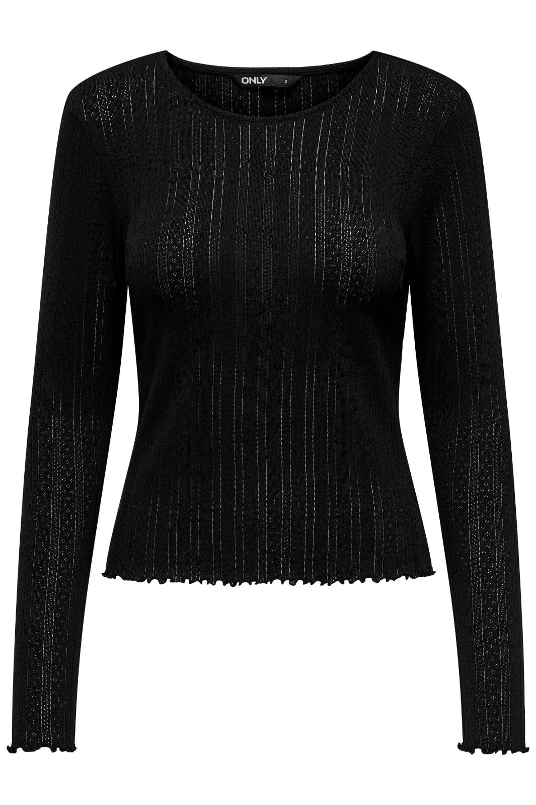 Only - Onlcarlotta L/S Top - 4210751 Black Bluser 