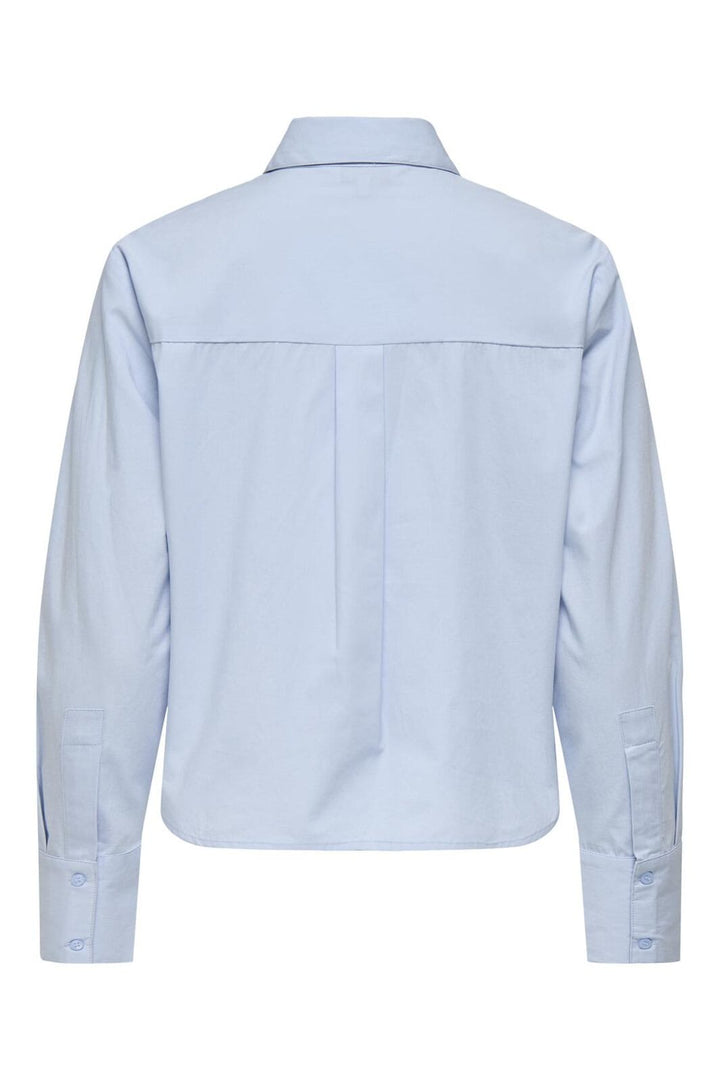 Only - Onlcarly Ls Reg Embelis Shirt - 4866535 Kentucky Blue