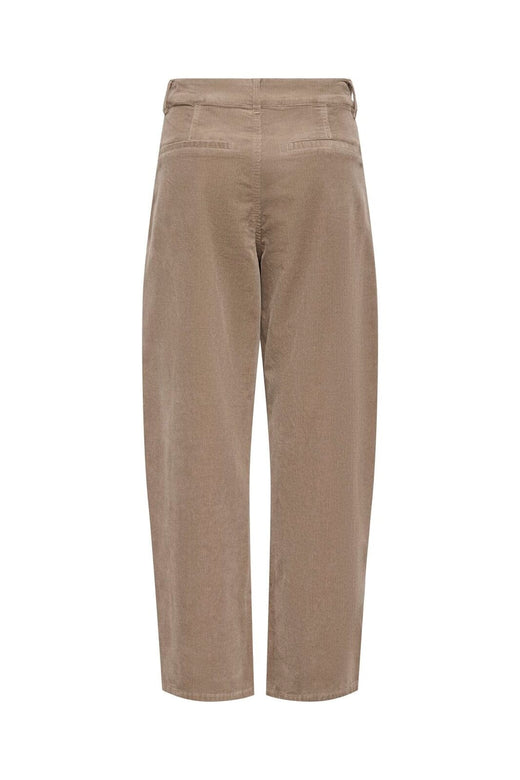 Only - Onlclair-Flora Cord Barrel Pant - 5103575 Taupe Gray