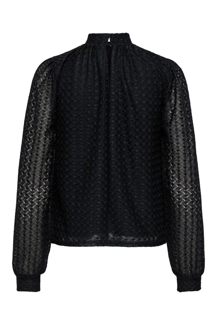 Only - Onlcolbie L/S Top Box - 4840588 Black