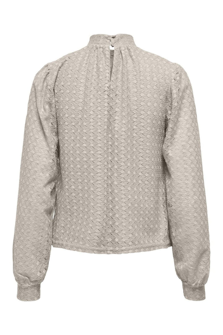 Only - Onlcolbie L/S Top Box - 4892148 Pumice Stone