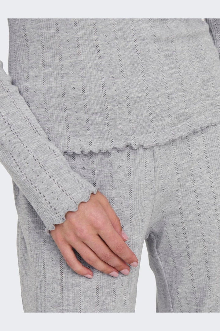 Only - Onlcozy Pyjamas Set Acc - 4655860 Light Grey Melange