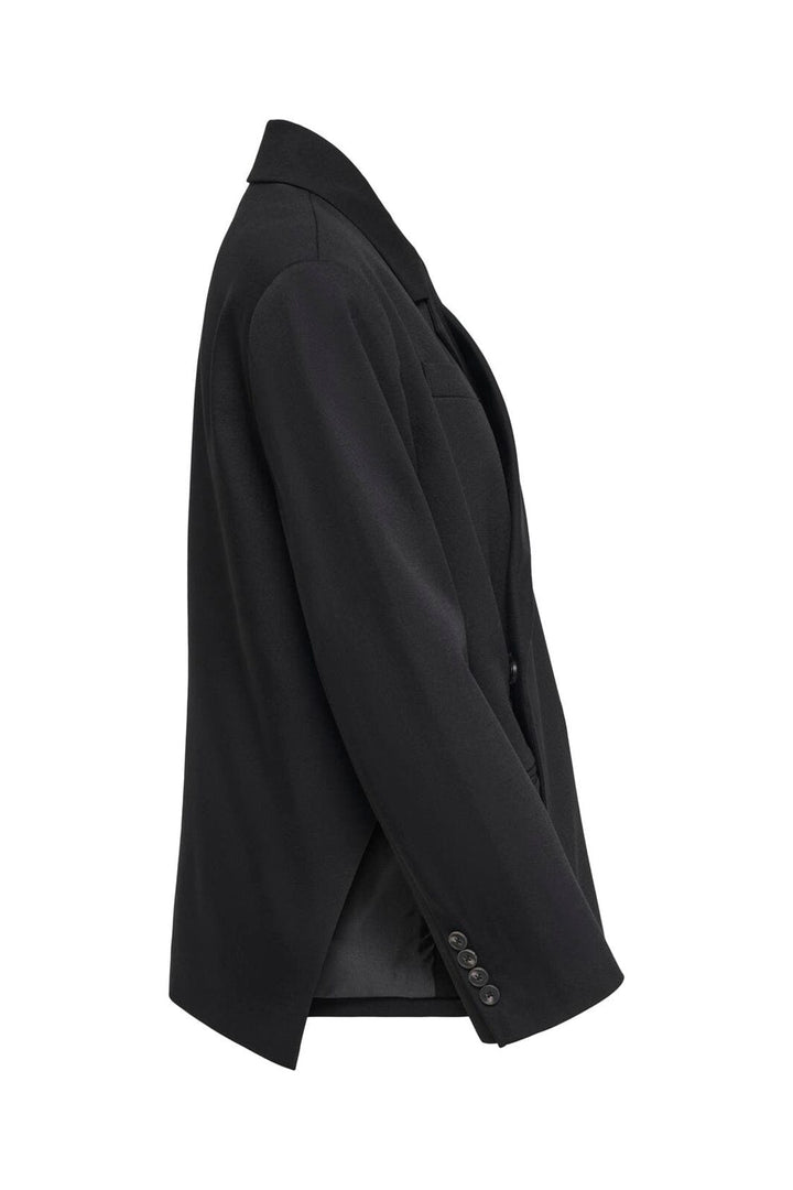 Only - Onlcristin L/S Oversize Slit Blazer Tlr - 5162559 Black