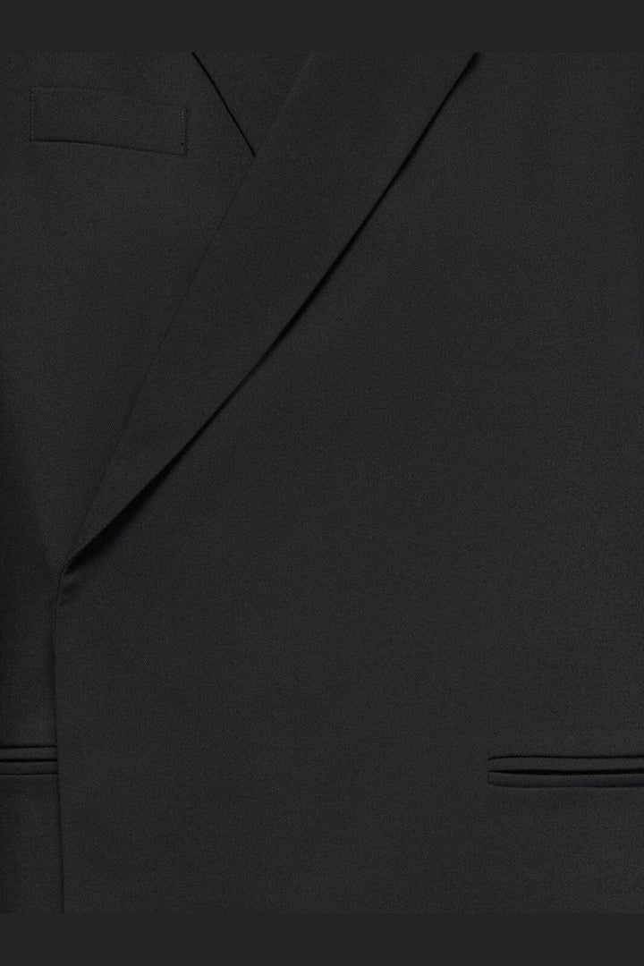Only - Onlcristin L/S Oversize Slit Blazer Tlr - 5162559 Black