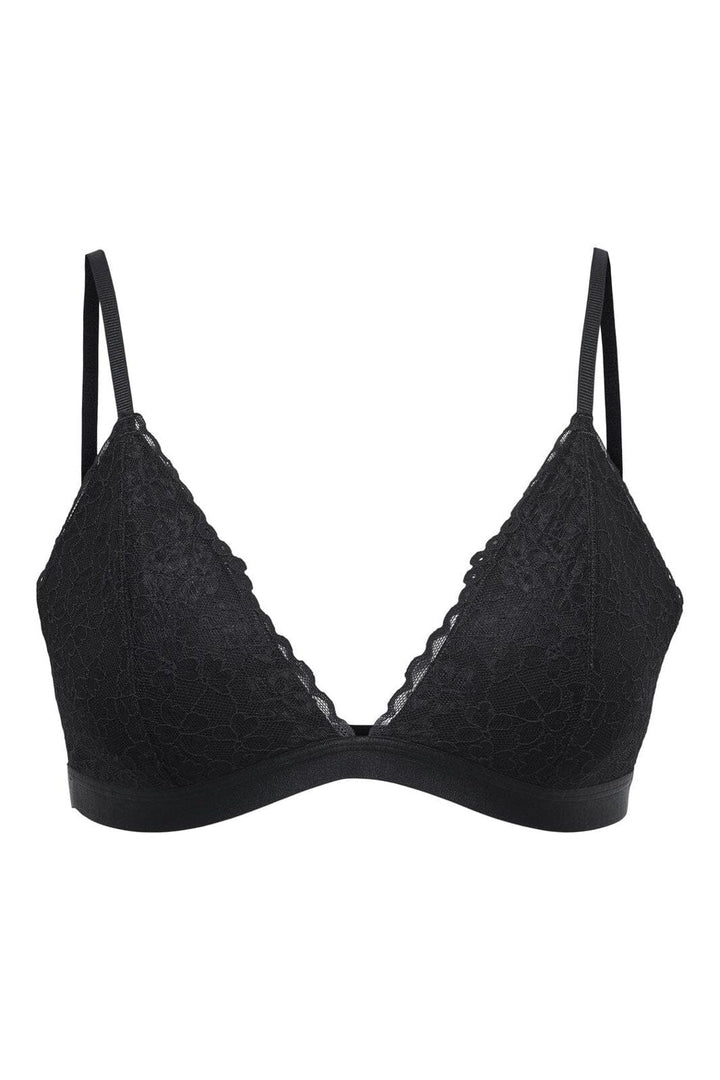 Only - Onldelicate Triangle Padded Bralette Acc - 4822275 Black