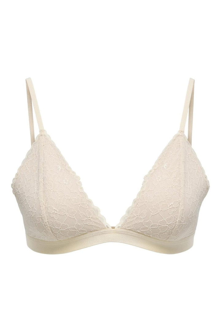 Only - Onldelicate Triangle Padded Bralette Acc - 4822276 Peach Taffy