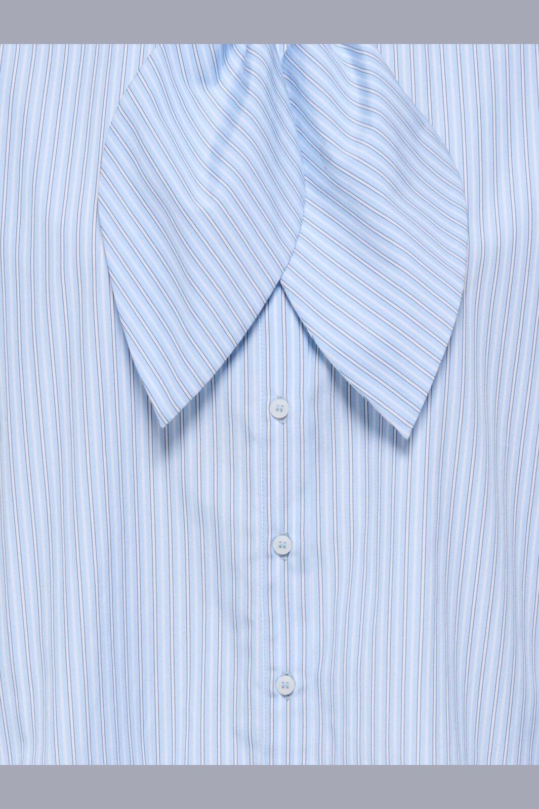 Only - Onldisako L/S Bow Detail Shirt - 5144571 Windsurfer Black & White