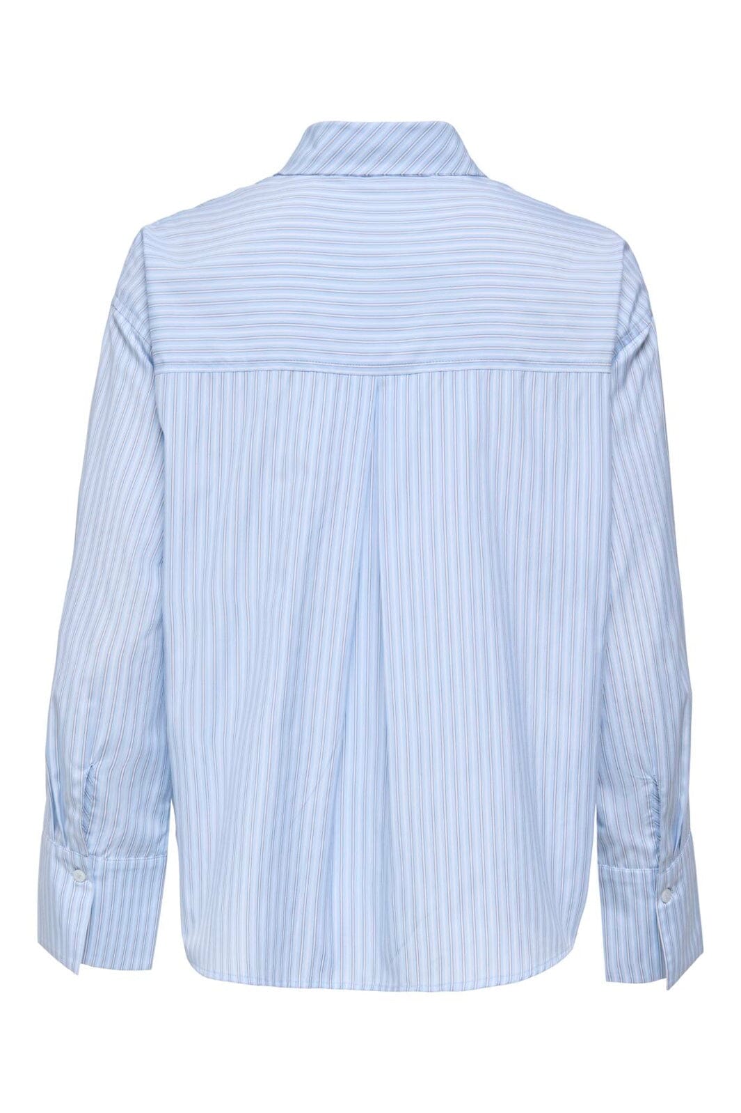 Only - Onldisako L/S Bow Detail Shirt - 5144571 Windsurfer Black & White