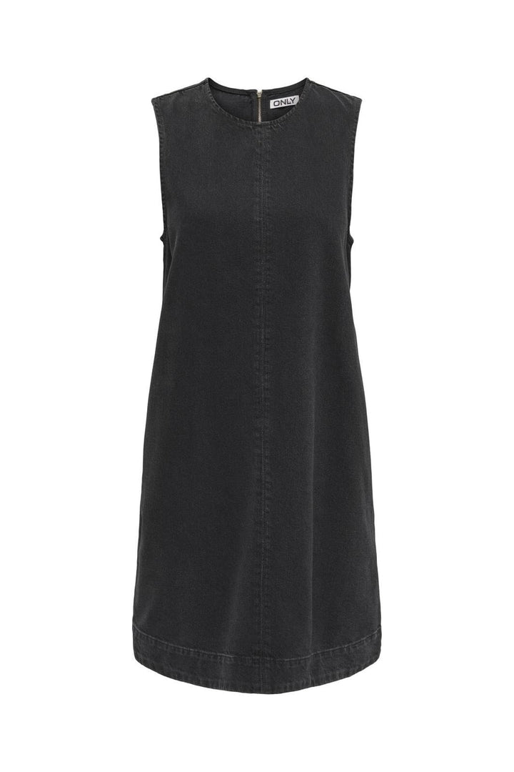 Only - Onldorsi S/L Dress Sik 15354762 - 4839769 - Washed Black