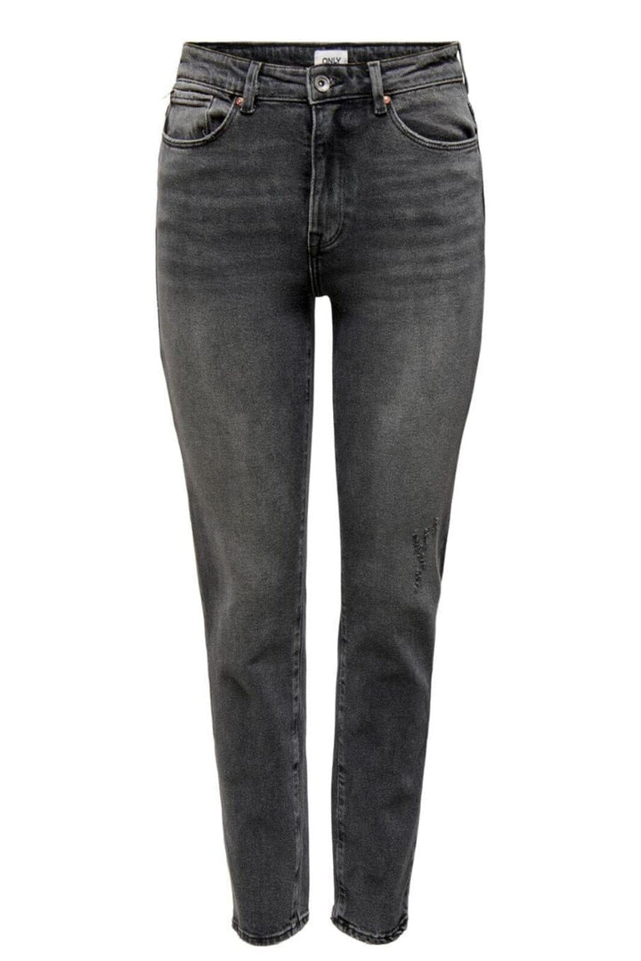 Only - Onlemily Stretch St Ak - 3901854 Dark Grey Denim Bukser 