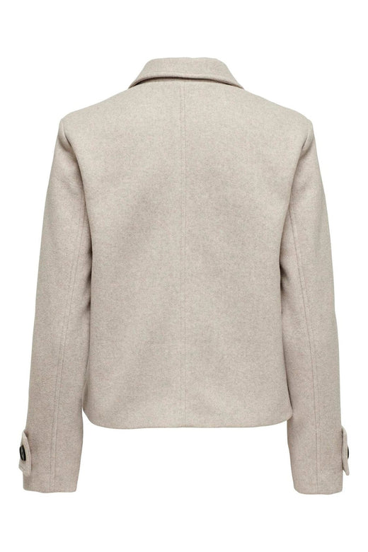 Only - Onlfreja Short Db Jacket - 4631449 Humus Melange