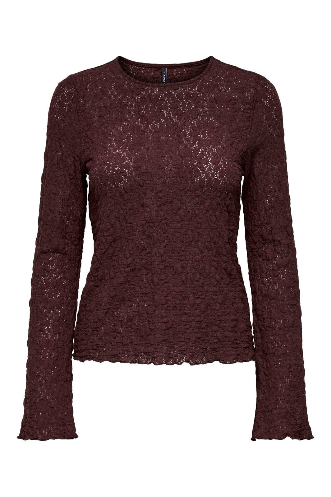 Only - Onlgiavanna L/S Top - 4915832 Decadent Chocolate
