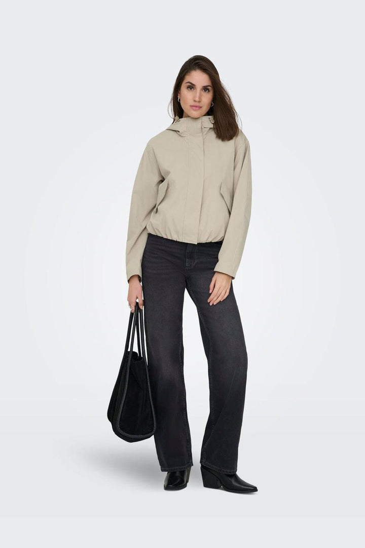 Only - Onlgisell Life Short Hood Jacket Cc - 4892254 String