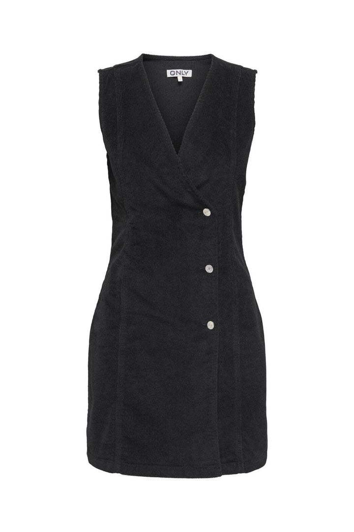 Only - Onlglobals/L Short Cord Dress - 4810796 Black