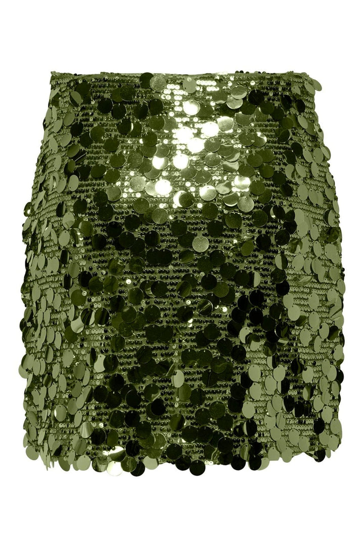 Only - Onljadel Sequins Skirt - 5172376 Sphagnum W. Sphagnum Sequins
