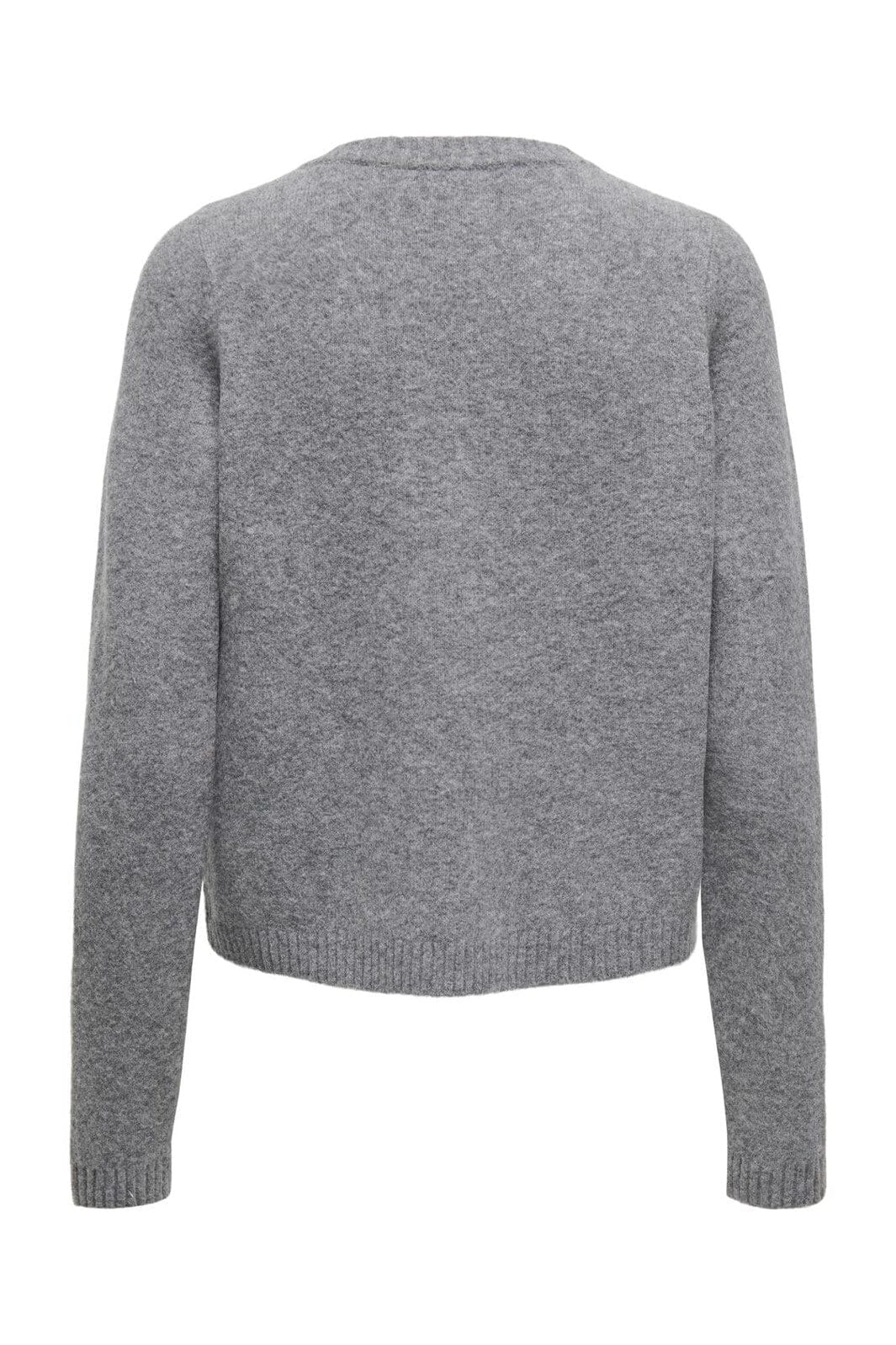 Only - Onljessie Ls One String Cardi Knt - 4757632 Medium Grey Melange