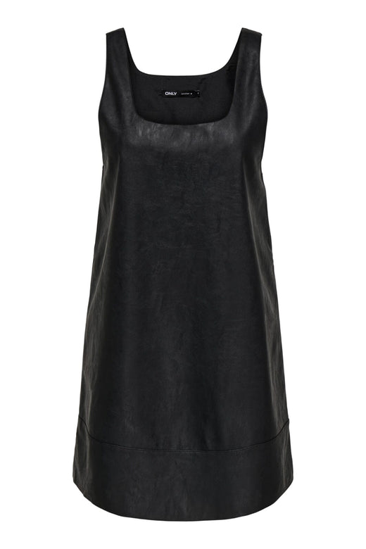 Only - Onljosie Faux Leather Dress Cc - 4775725 Black