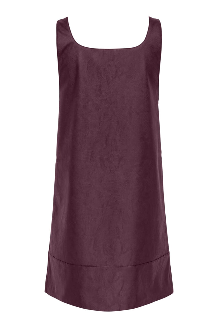 Only - Onljosie Faux Leather Dress Cc - 4852675 Mauve Wine