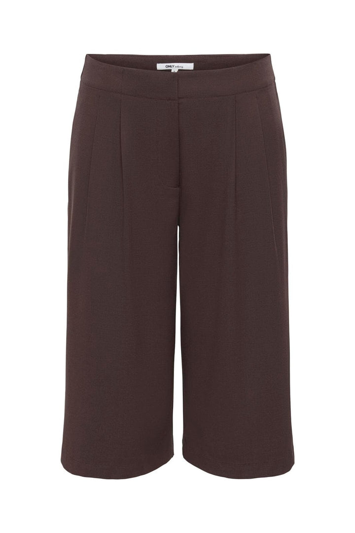 Only - Onlkamia Pleat Bermuda Short Tlr - 5065955 Coffee Bean Melange