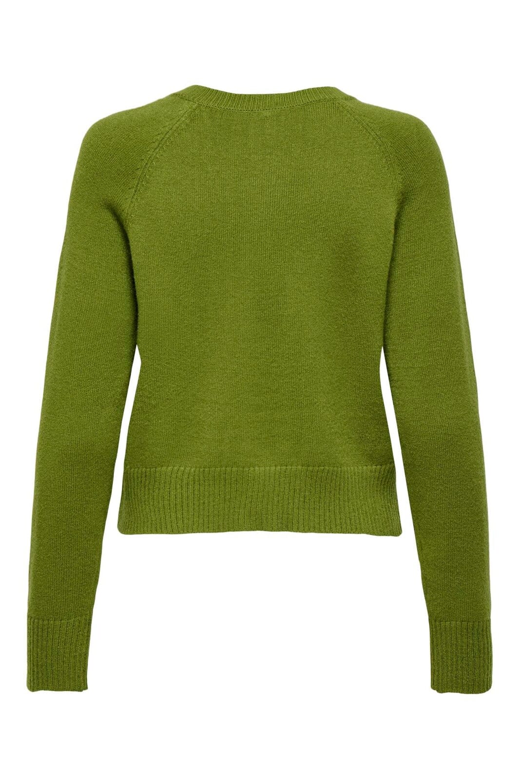 Only - Onlkatia Ls Short Cardigan Cc Knt - 4947382 Peat Moss Dtm Horn Button