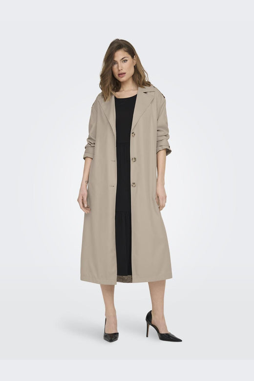 Only - Onlline X-Long Trenchcoat - 3574601 Humus