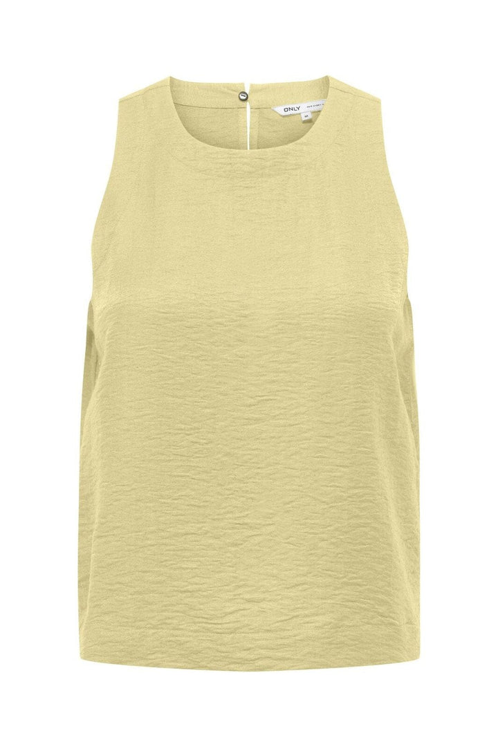 Only - Onllino S/L O-Neck Top Ox - 4938581 Sunlight