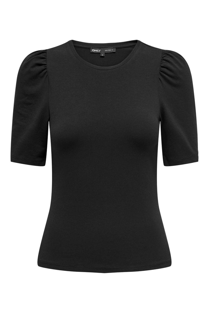 Only - Onllive Love 2/4 Pufftop - 4153498 Black