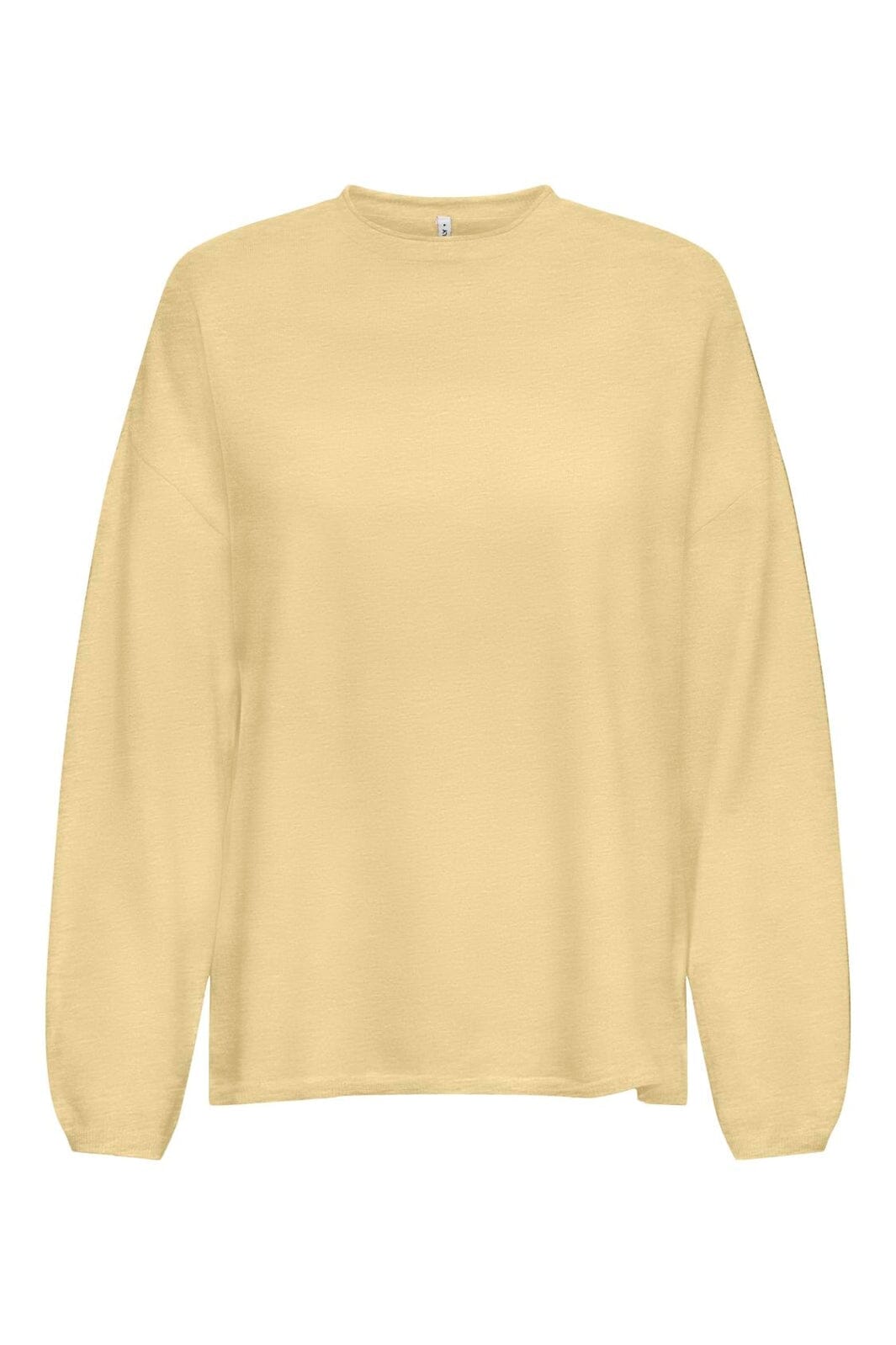 Only - Onlloyal Amalio Ls O-Neck Knt - 4982711 Sunlight Melange