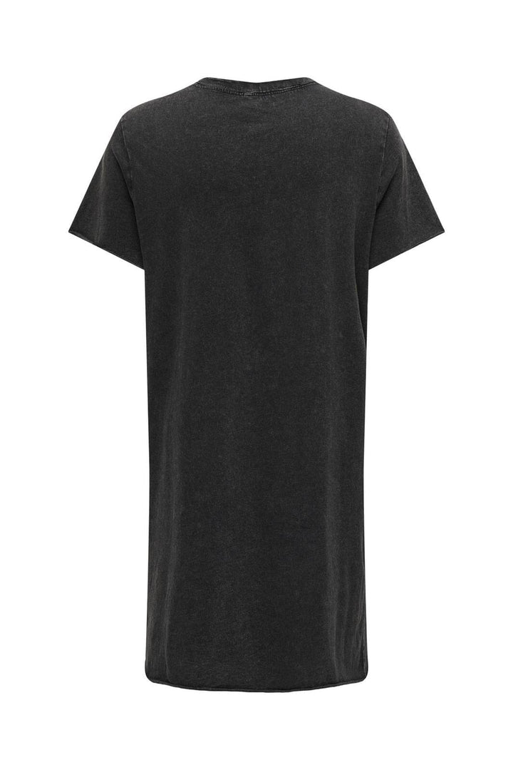 Only - Onllucy Life Dress S/S 15232549 - 4794998 - Black Marigold Pink