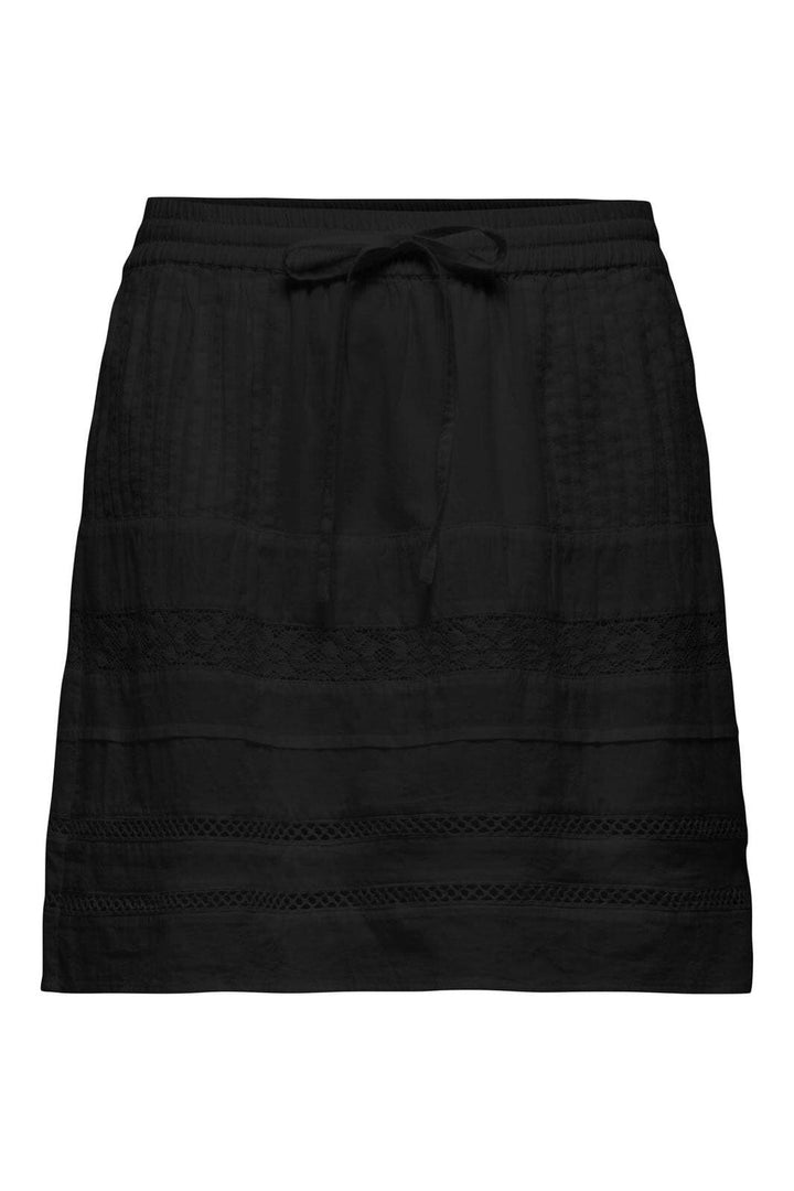 Only - Onllynden Short Skirt Ox - 4926149 Black